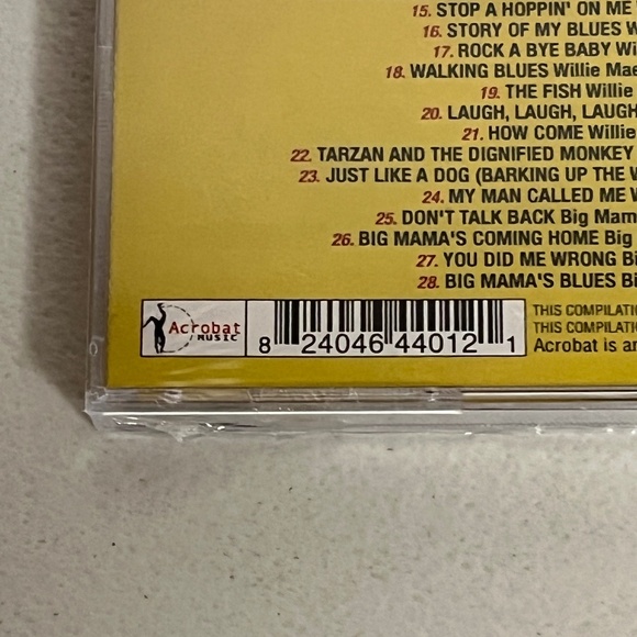 Big Mama Thornton The Singles Collection 1951 - 61 CD UK Import Rare Sealed - Picture 3 of 6